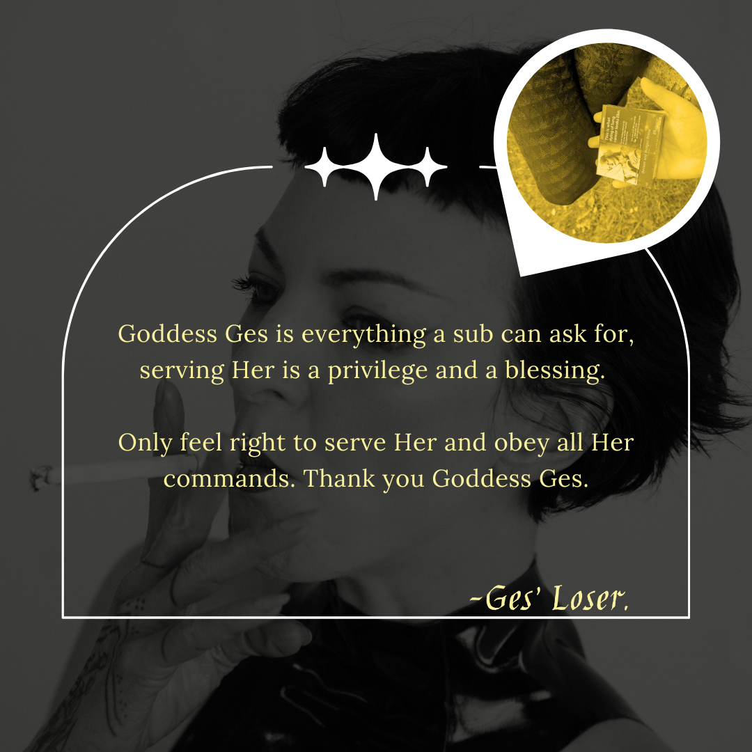 Goddess Ges Testimonial :: Ges Loser